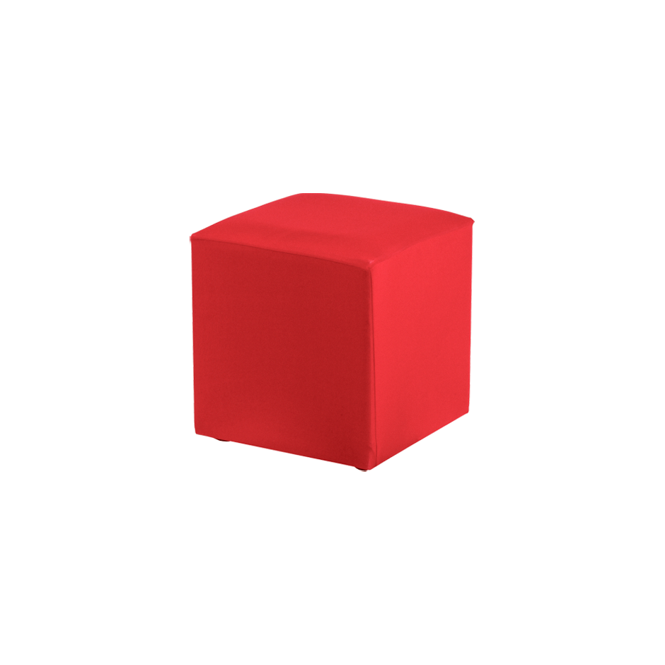 102200 pop pouf 40x40 rouge