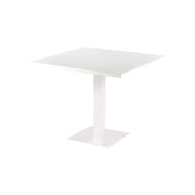 111344 Table Stan H76 90x90 blanc et blanc