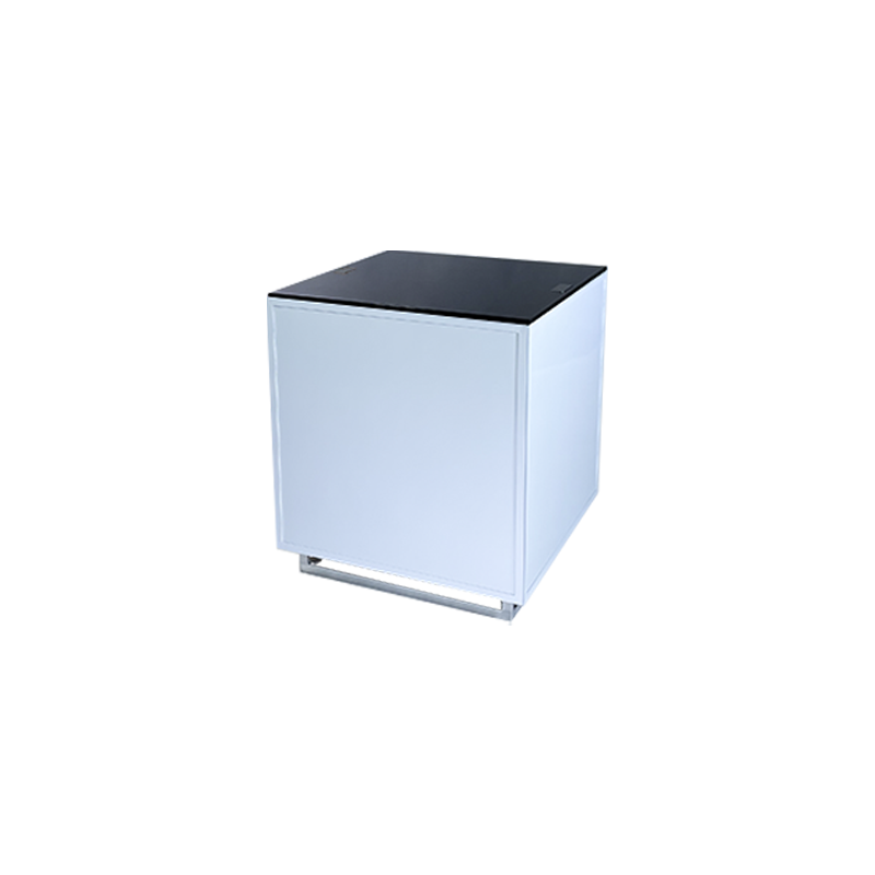 MODB11301P04 Buffet Up 80x80 H90 blanc top noir