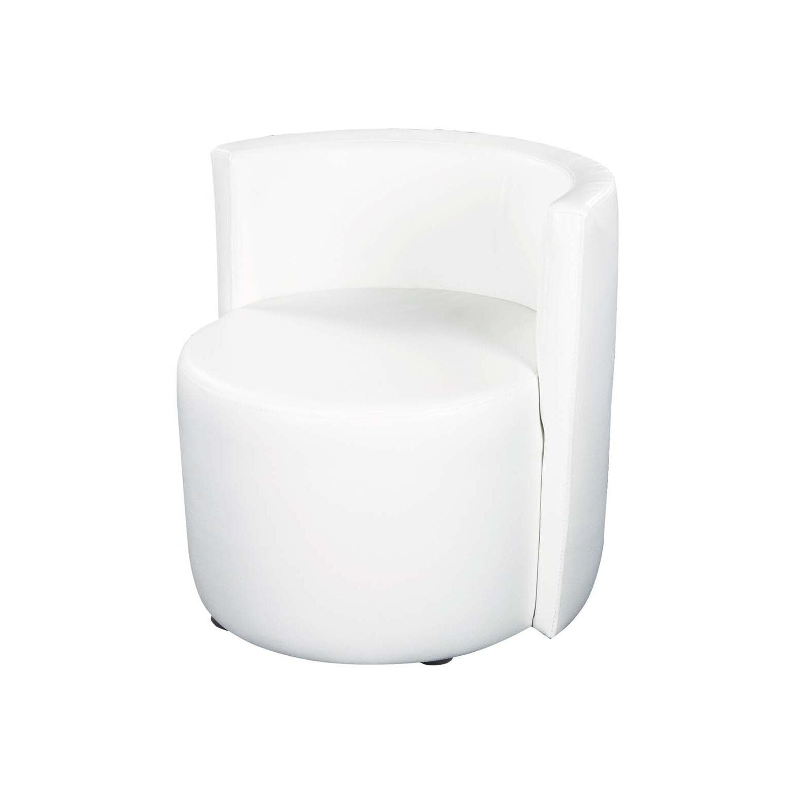 Chauffeuse rondo Nikki - blanc