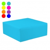 Grand pouf carré pop