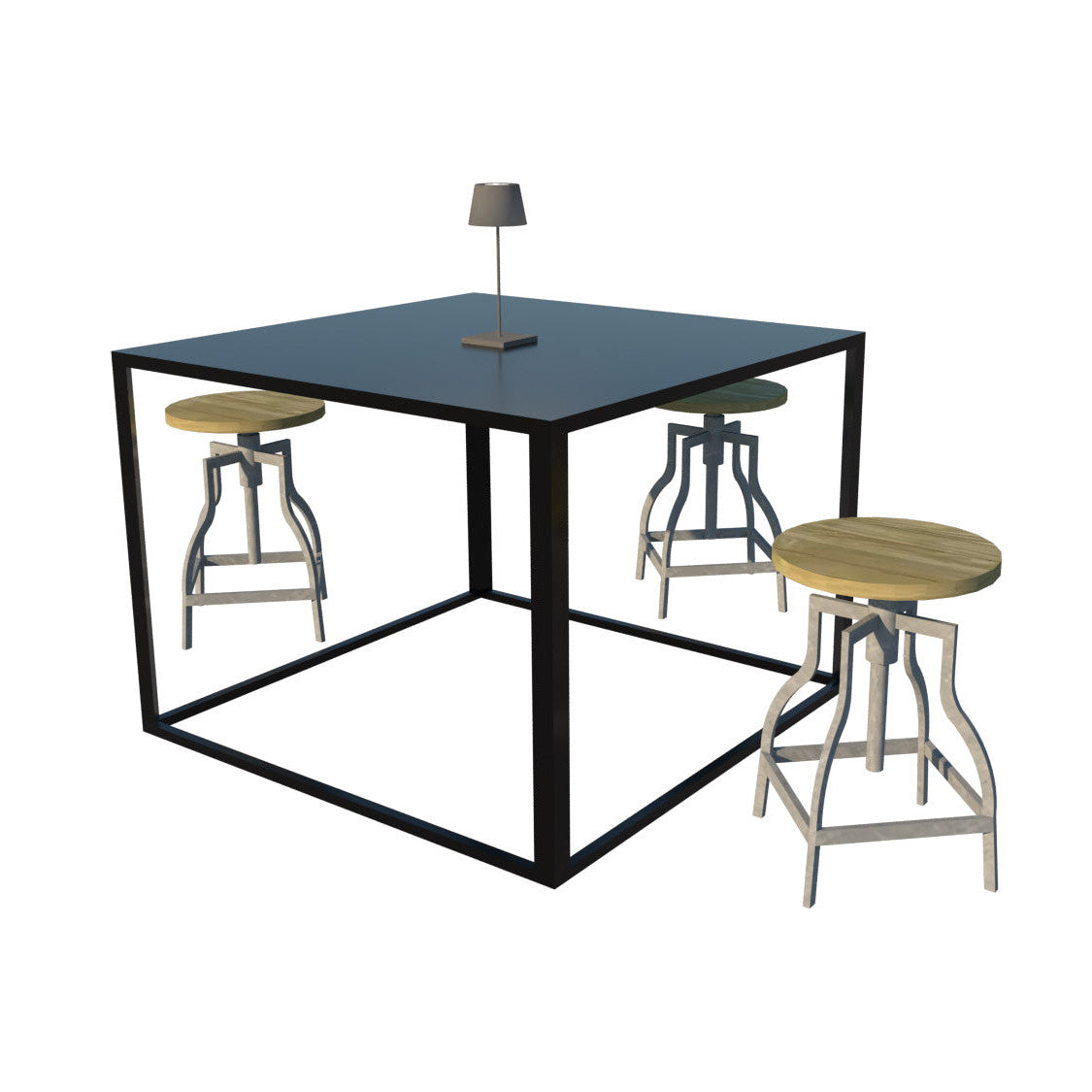 Table Kadra H73 - 100x100 cm