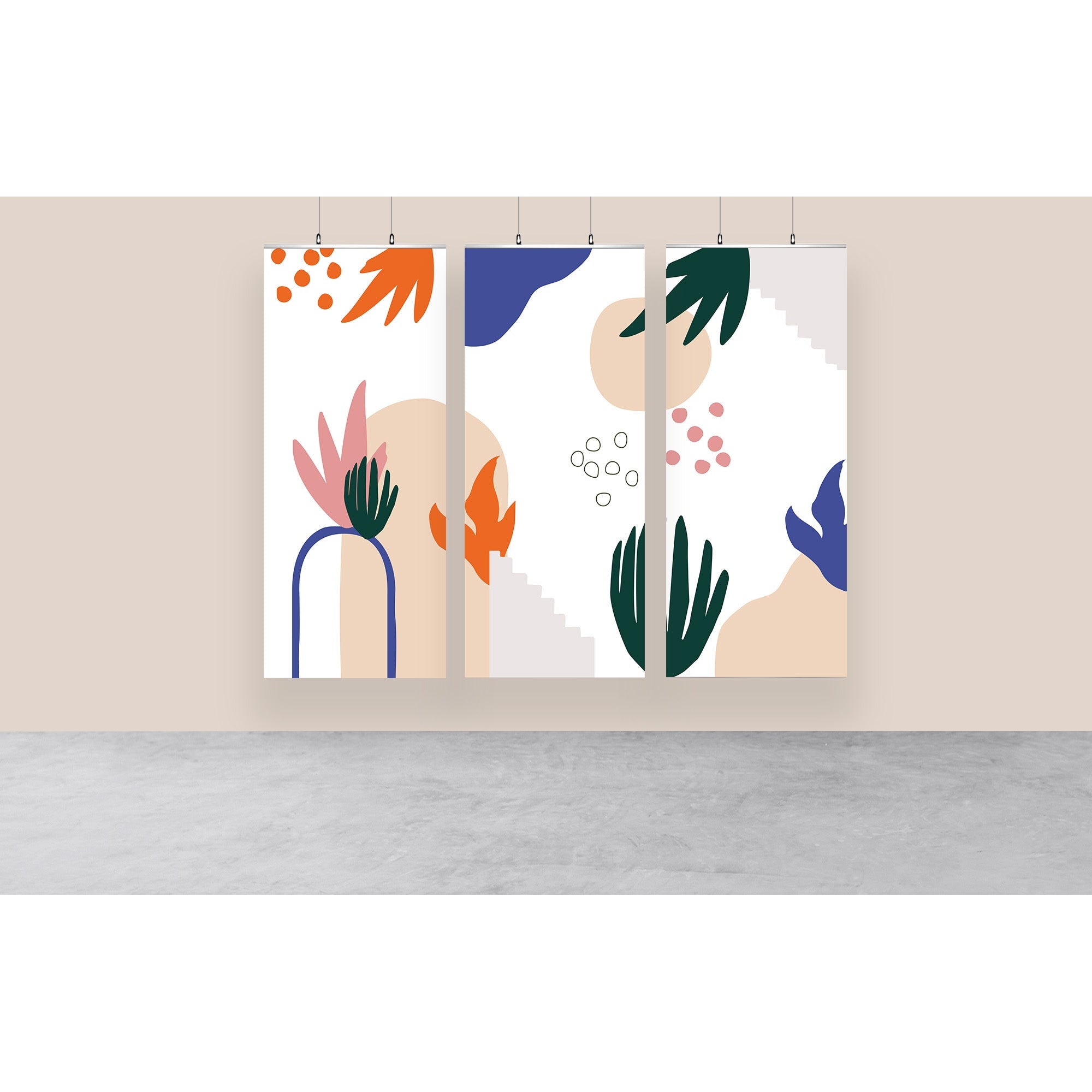 Visuel mural - Matisse Triptyque