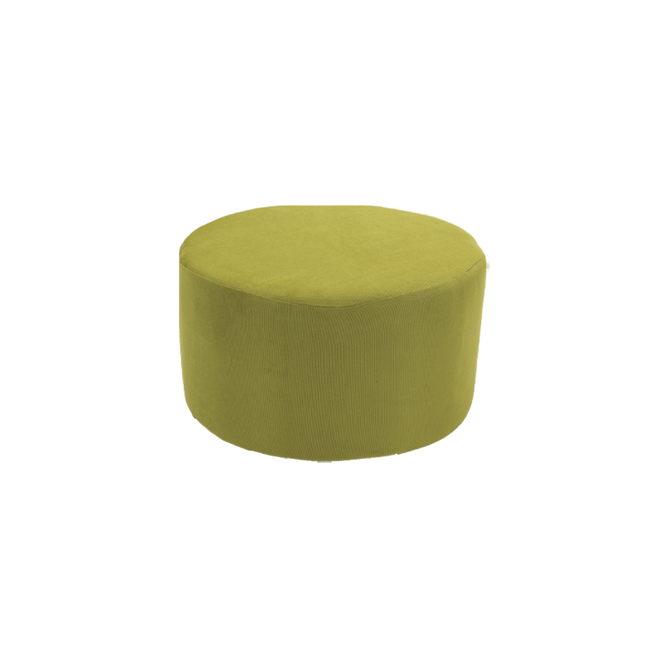Pouf Tweed rond dia 70