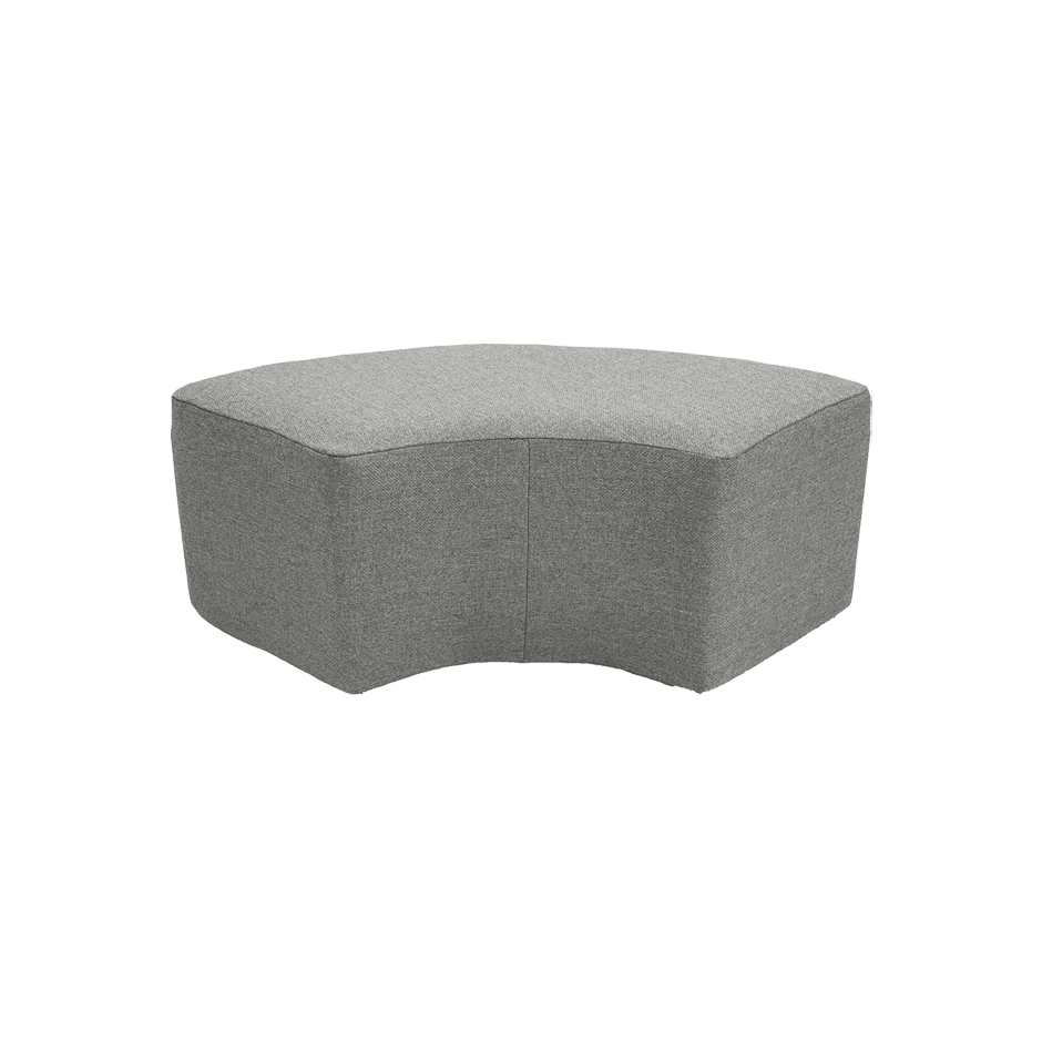 102296 tweed quart de cercle dia150 gris