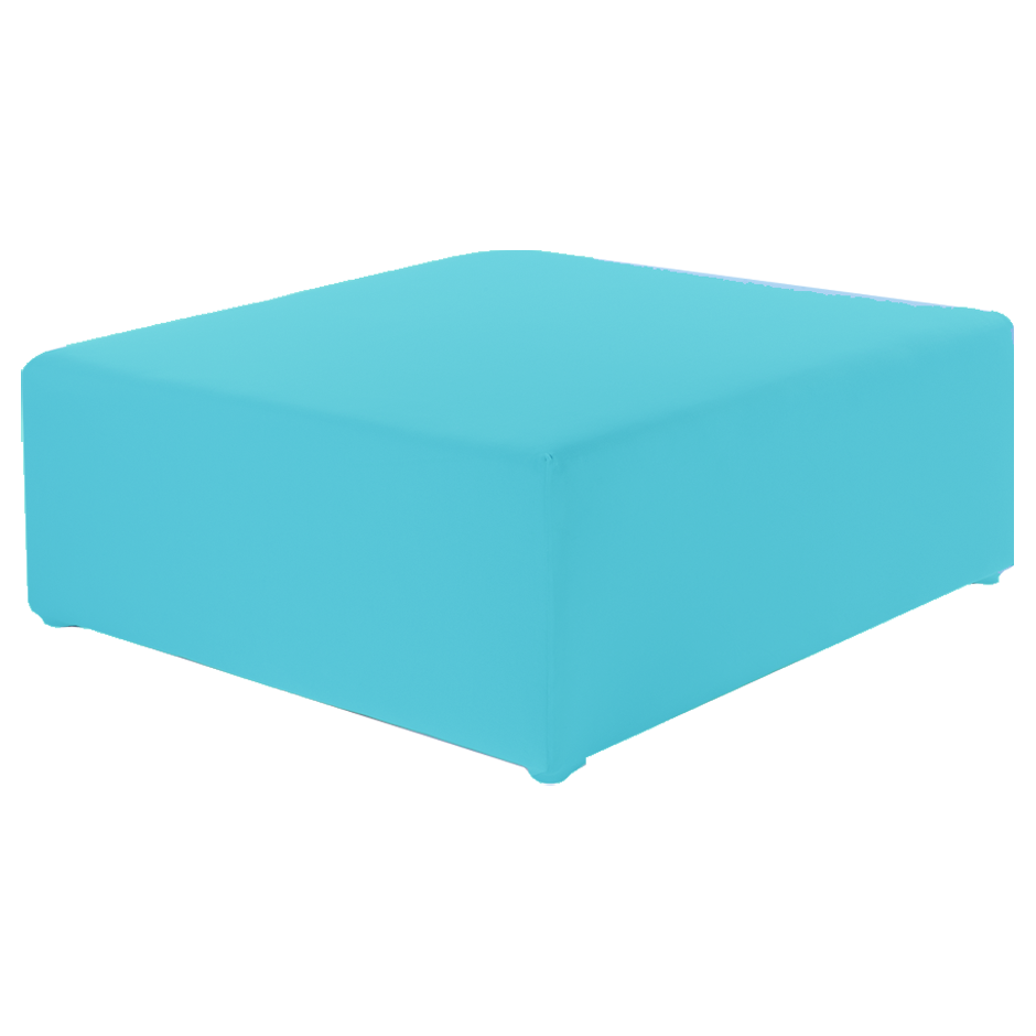 102662 pouf carre 100 pop azur