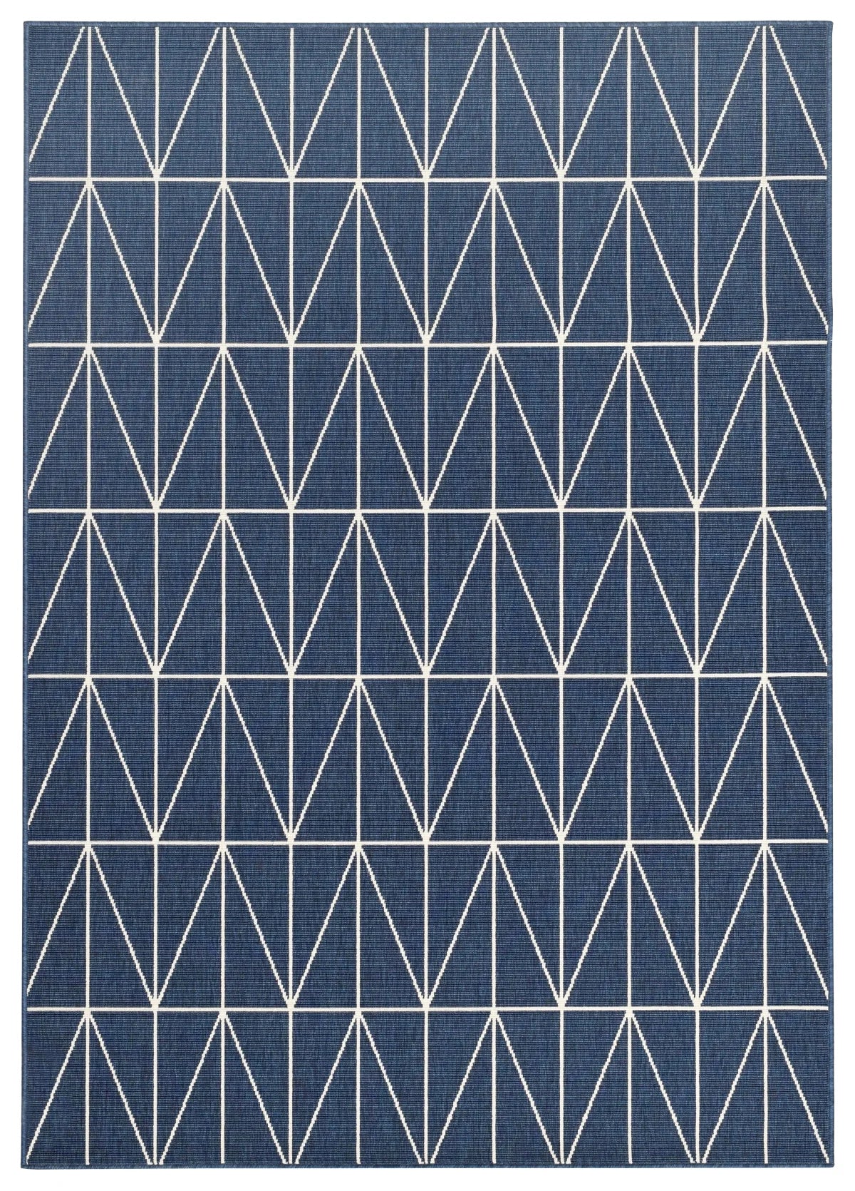 Tapis Zag 200×290 cm – bleu