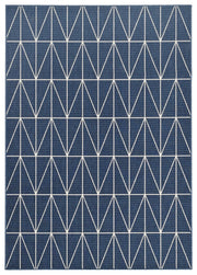 Tapis Zag 200×290 cm – bleu
