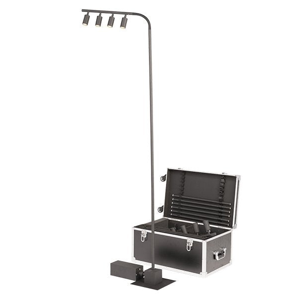 183121 lampadaire buffet cone flight case