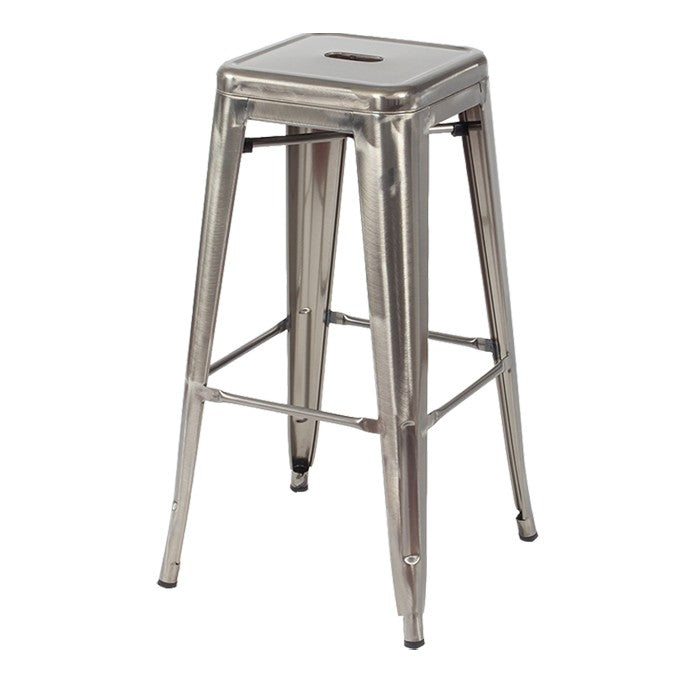 Tabouret haut Gunmetal