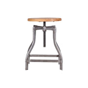 Tabouret bas Gunmetal vis