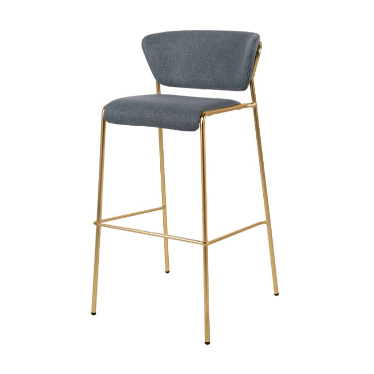 Tabouret Lisa laiton