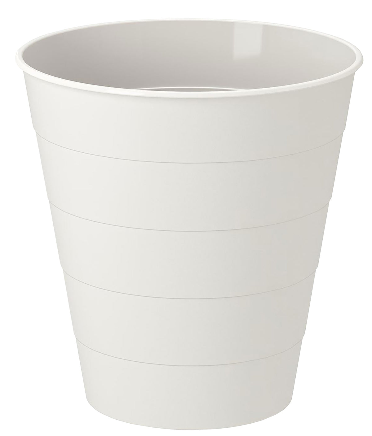 Corbeille à papier 10 L - blanc