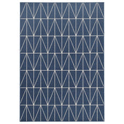 Tapis Zag 200×290 cm – bleu