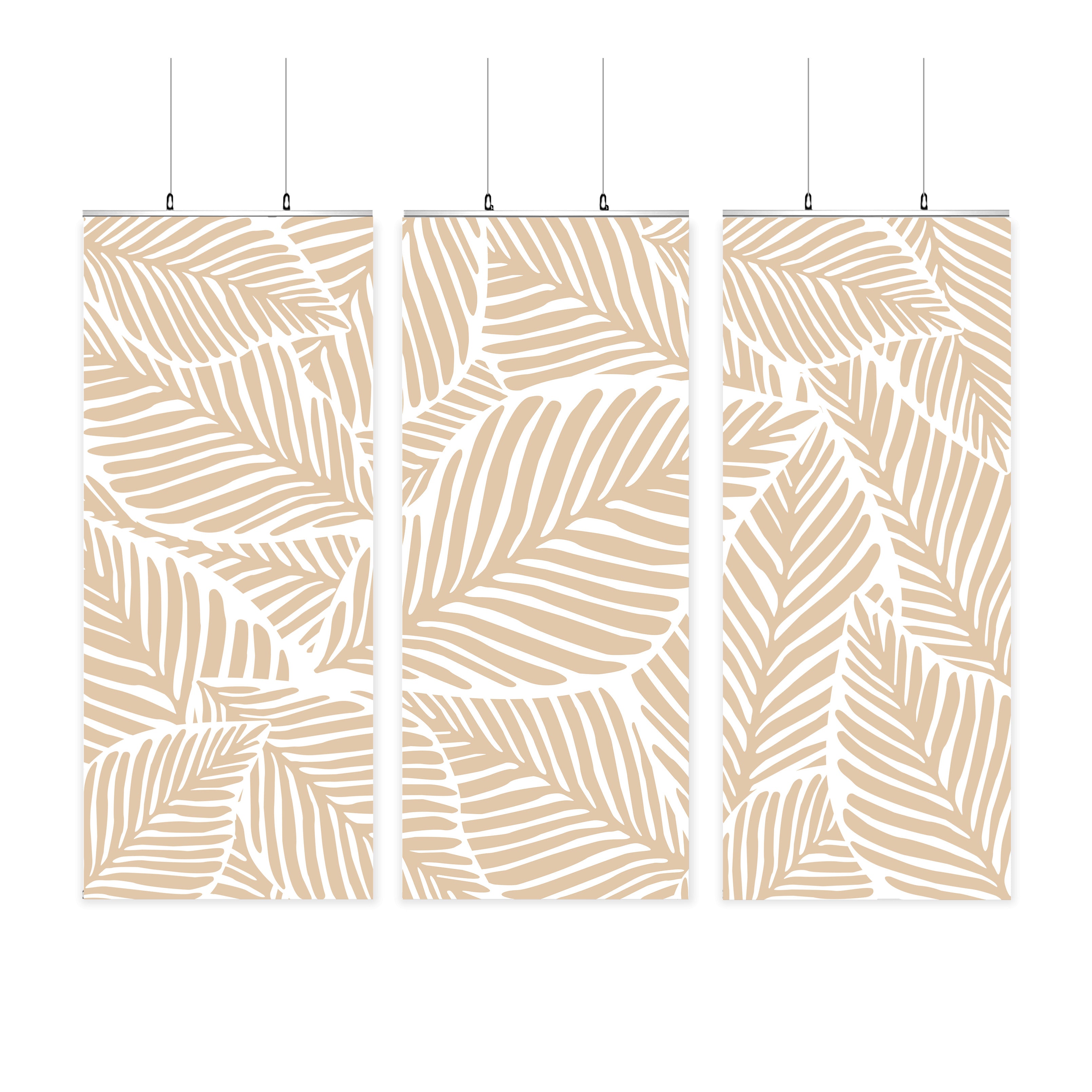 Visuel mural - Feuillage Triptyque