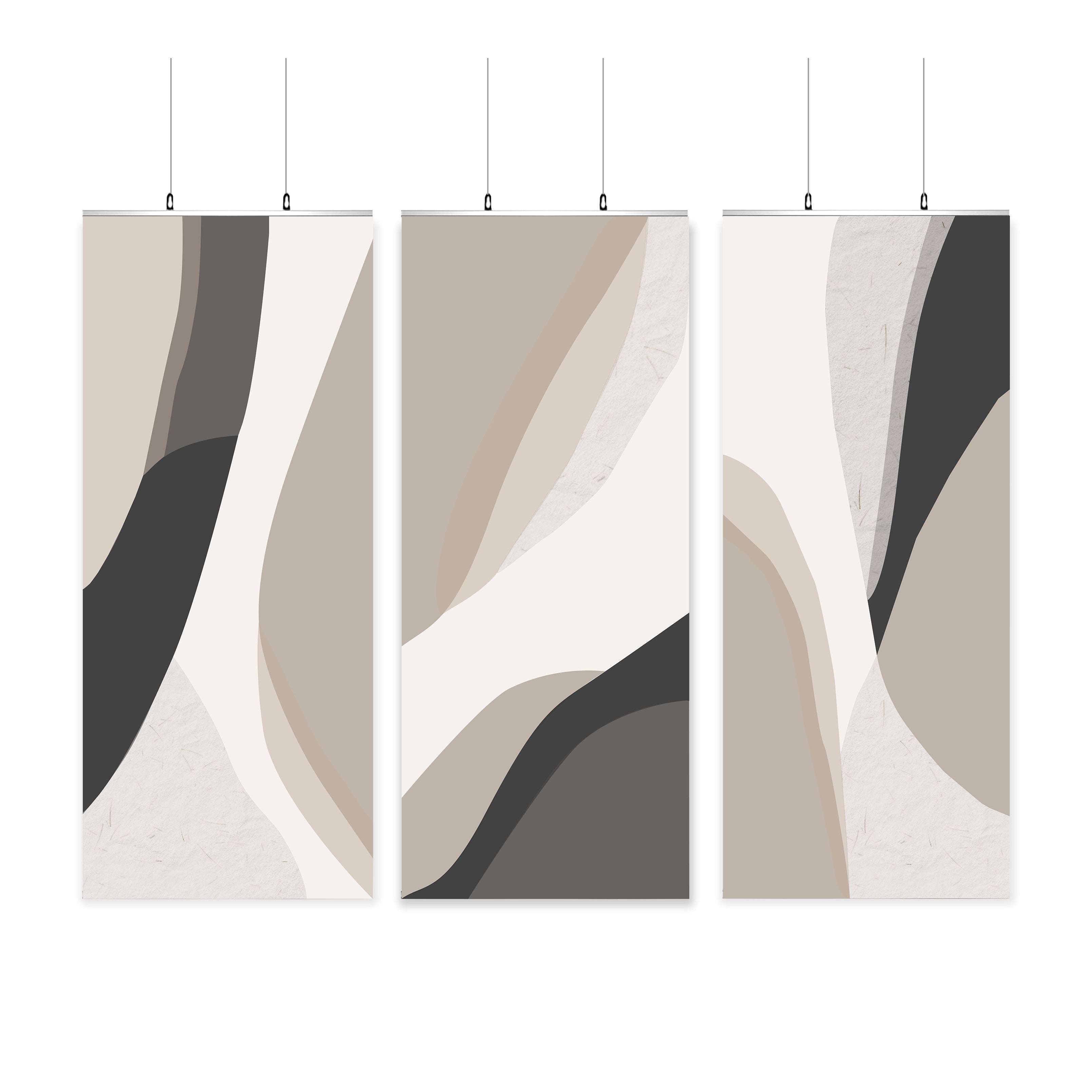 Visuel mural - Abstrait Triptyque