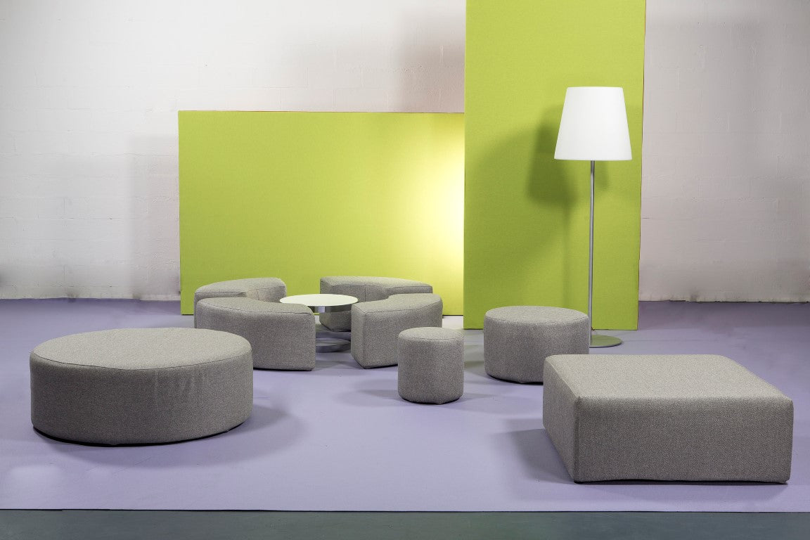 Pouf Tweed rond Ø070