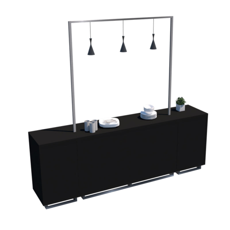 Buffet éclairé triangle UP 200x80