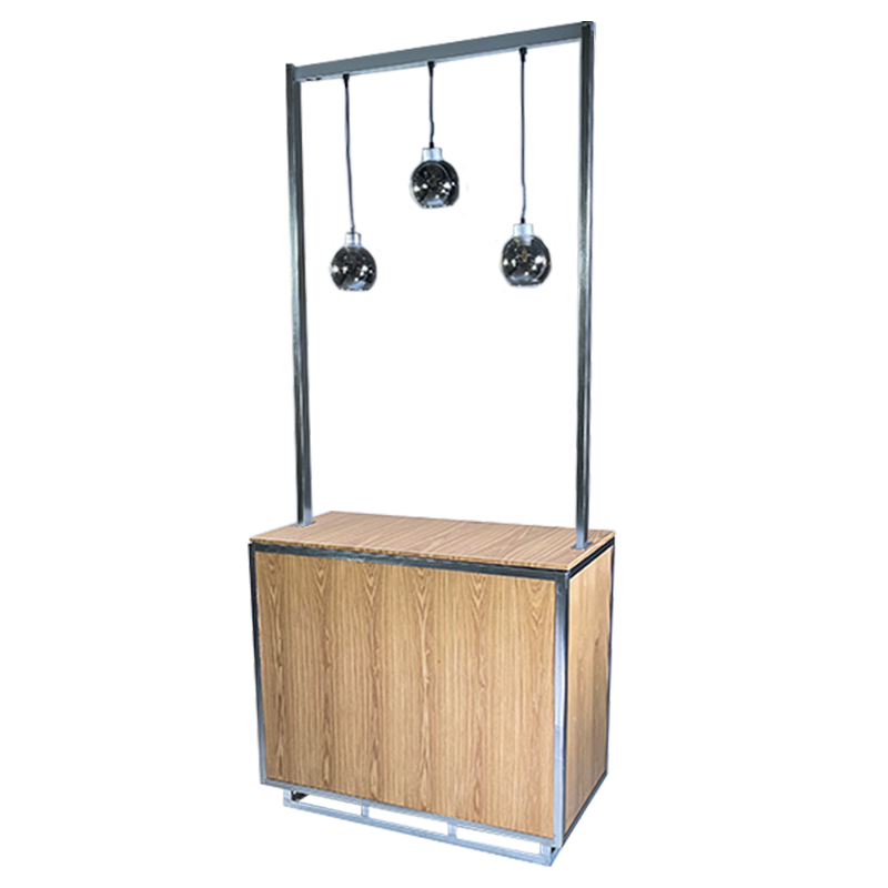 Buffet éclairé globe UP 100x50