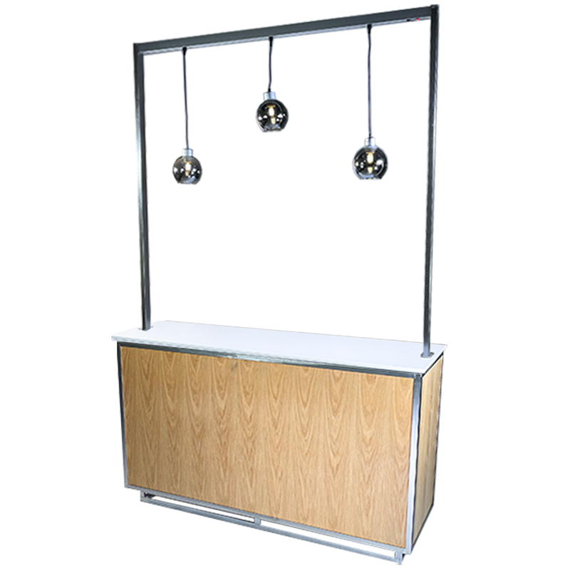 Buffet éclairé globe UP 150x50