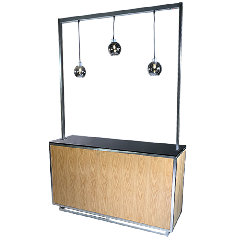 Buffet éclairé globe UP 150x50