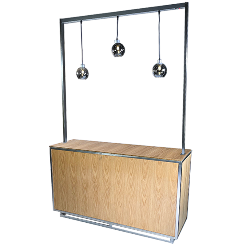 Buffet éclairé globe UP 150x50