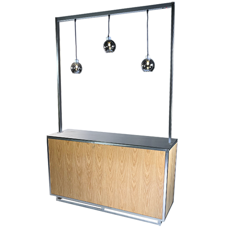 Buffet éclairé globe UP 150x50