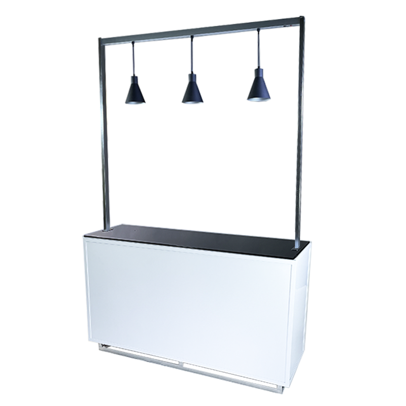 Buffet éclairé triangle UP 150x50