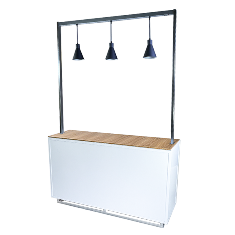 Buffet éclairé triangle UP 150x50