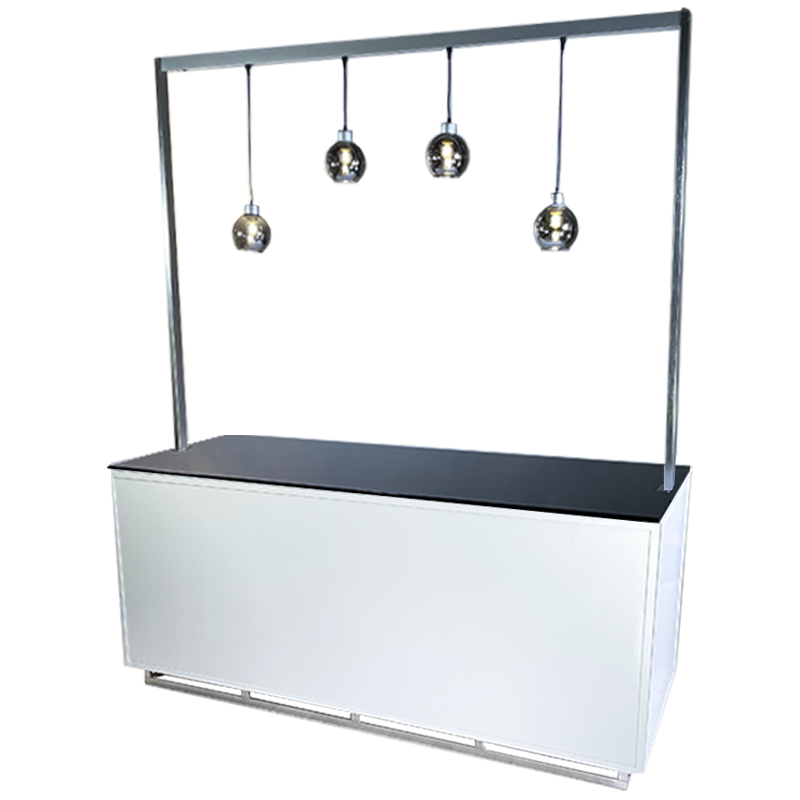 Buffet éclairé globe UP 200x80