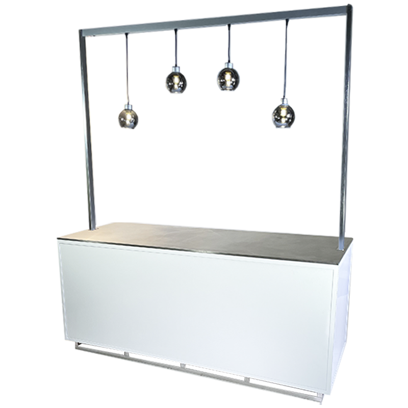 Buffet éclairé globe UP 200x80
