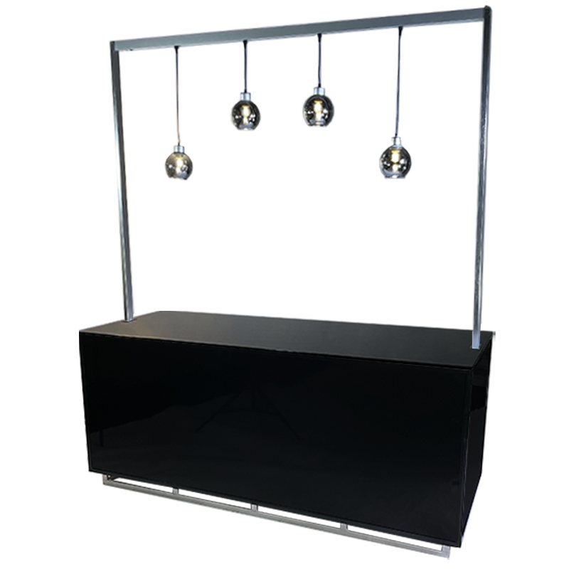 Buffet éclairé globe UP 200x80