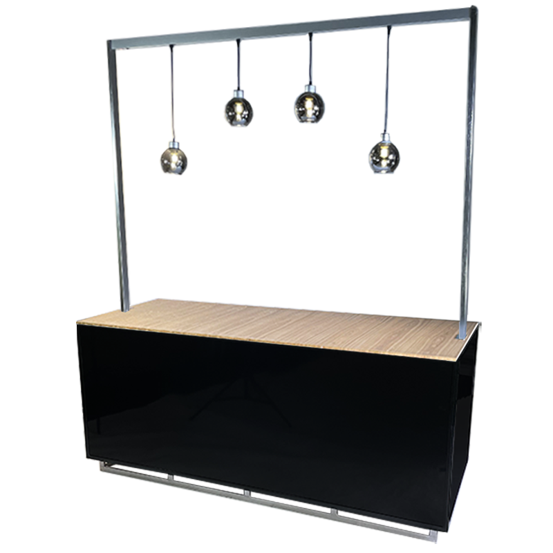 Buffet éclairé globe UP 200x80