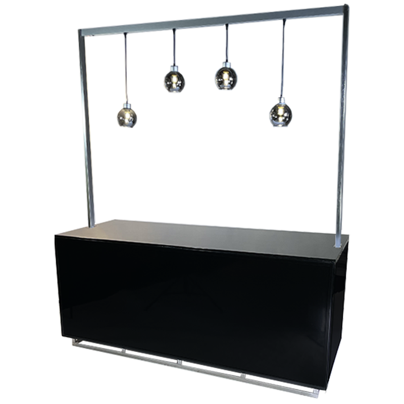 Buffet éclairé globe UP 200x80