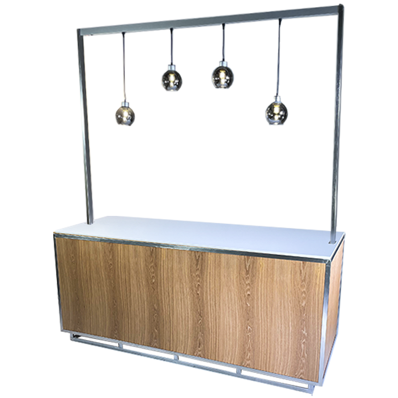 Buffet éclairé globe UP 200x80