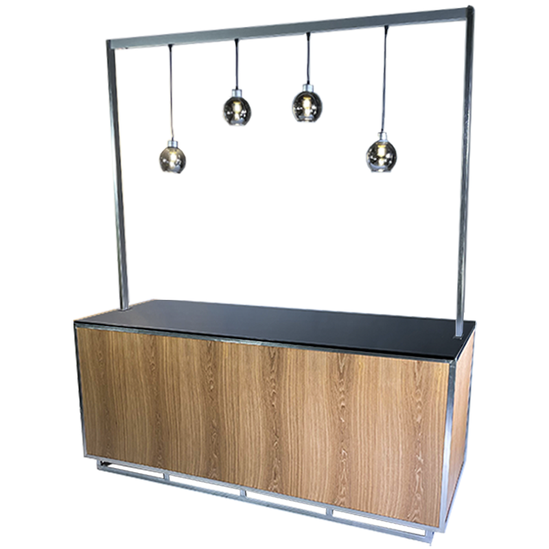 Buffet éclairé globe UP 200x80