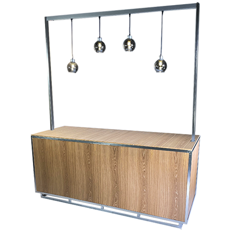 Buffet éclairé globe UP 200x80