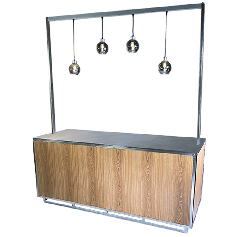 Buffet éclairé globe UP 200x80