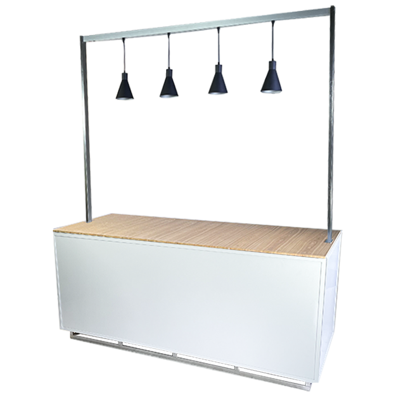 Buffet éclairé triangle UP 200x80