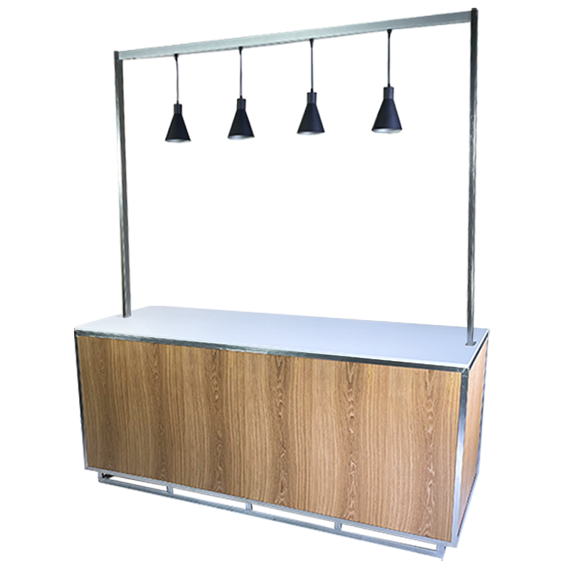 Buffet éclairé triangle UP 200x80