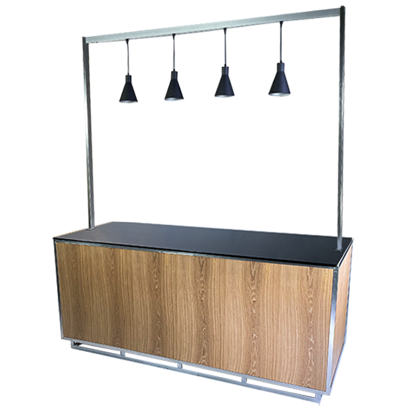 Buffet éclairé triangle UP 200x80