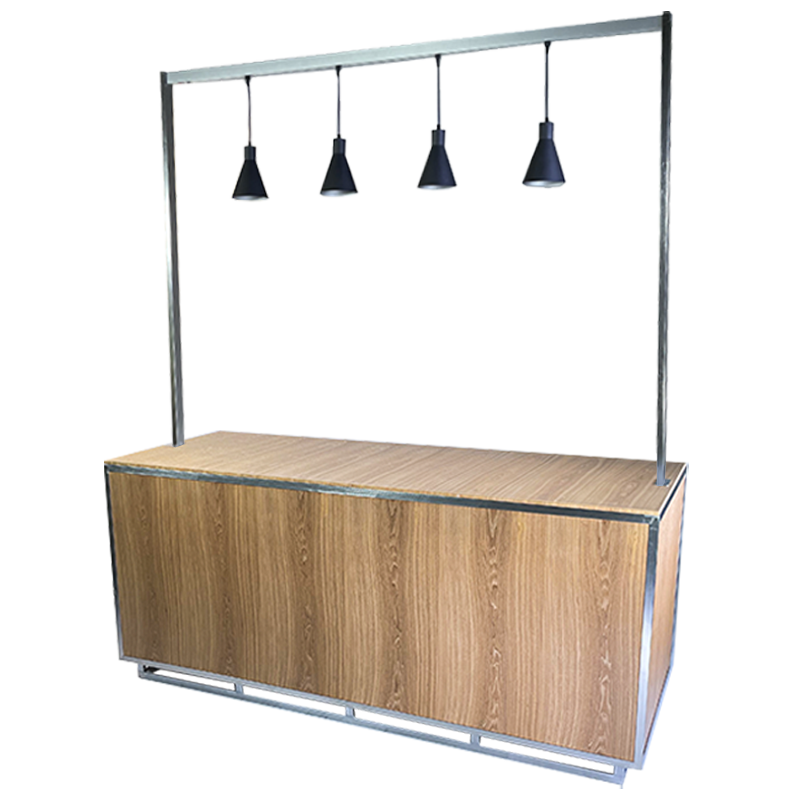 Buffet éclairé triangle UP 200x80