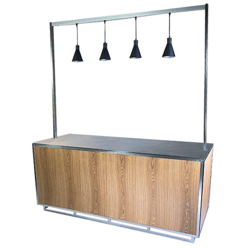 Buffet éclairé triangle UP 200x80