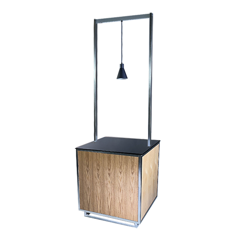 Buffet éclairé triangle UP 80x80