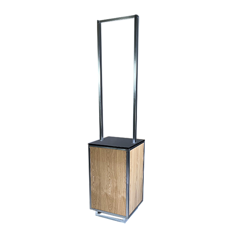 MODB113020P04 Buffet Enseigne Up 50x50cm bois top noir