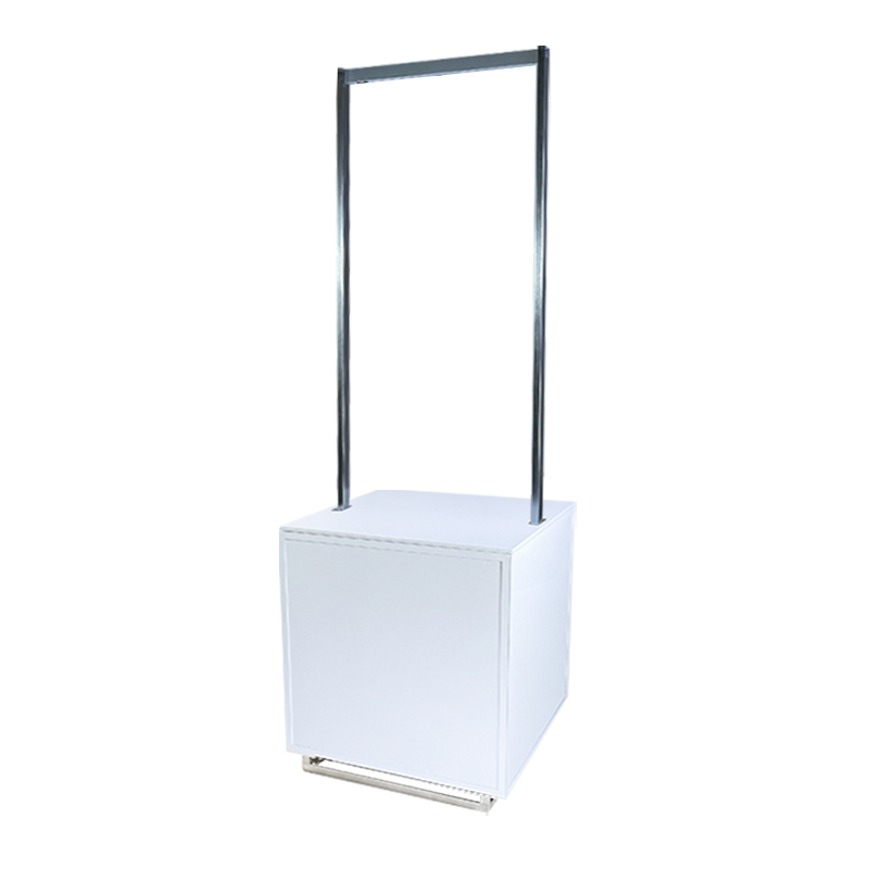 MODB113101P01 Buffet Enseigne Up 80x80cm blanc
