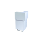 MODC110301 Comptoir Up 50x50 H110 angle blanc