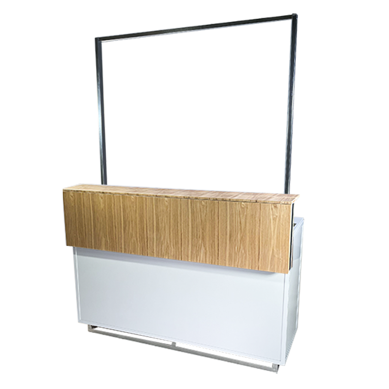 MODC110904 Comptoir Enseigne Up 150x50 H110 noir