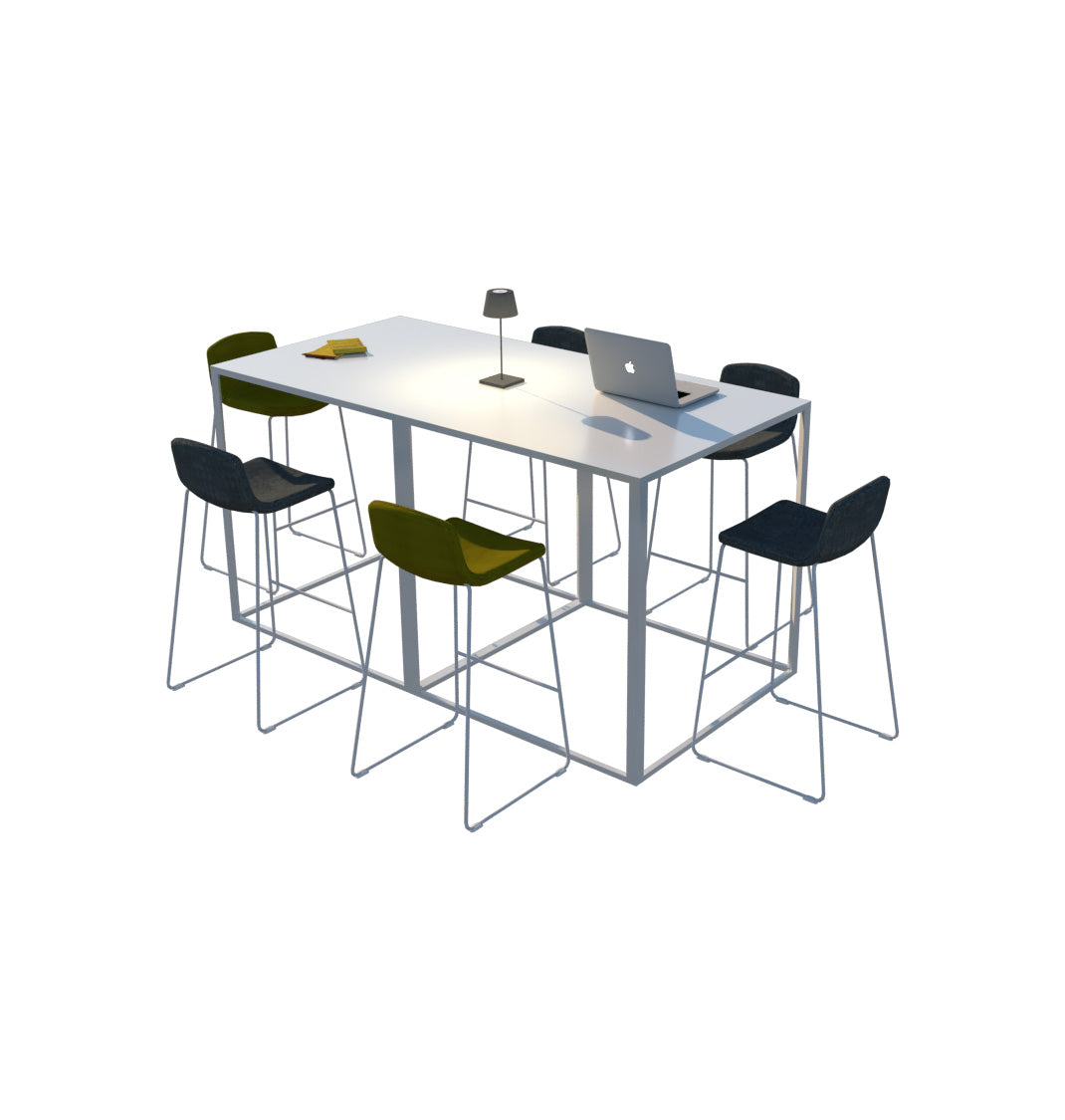 Table haute Kadra H105 - 100x100 cm