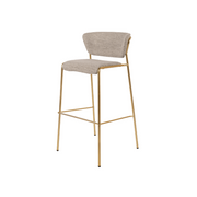 Tabouret Lisa laiton